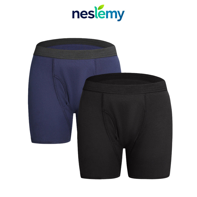 Men’s Washable Incontinence Boxer Briefs