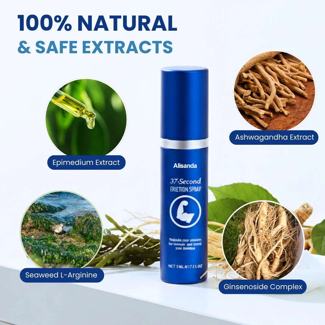🔥New-Year flash deal⚡：Alisanda™ 37-Second Erection Spray