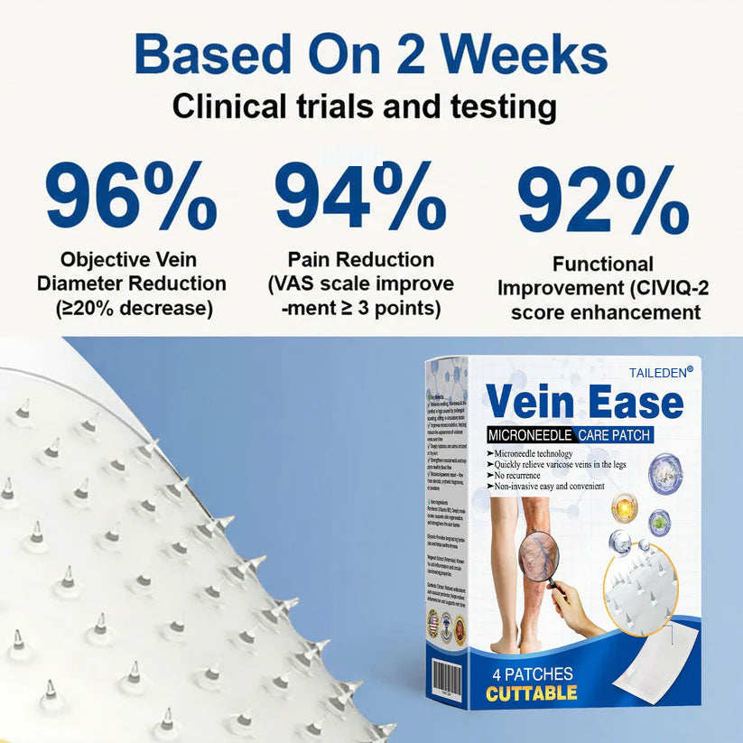 🇺🇸👨‍⚕️ VeinEase Microneedle Care Patch⚡Instant Relief, Long-Term Results