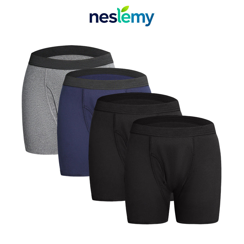 Men’s Washable Incontinence Boxer Briefs