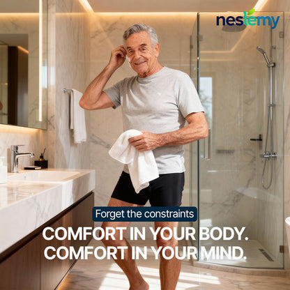 Men’s Washable Incontinence Boxer Briefs