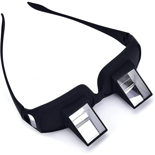 Lazy Glasses – Prism Glasses for Bed Reading and Watching TV, Adjustable for Adults and Children