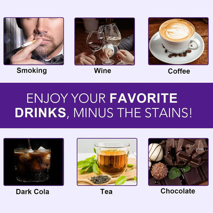 Purple Teeth Whitening Strips | Fast, Gentle & Peroxide-Free Whitening