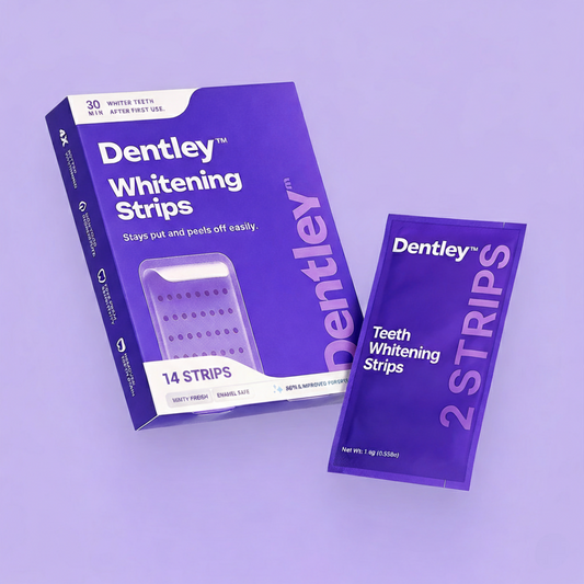 Purple Teeth Whitening Strips | Fast, Gentle & Peroxide-Free Whitening
