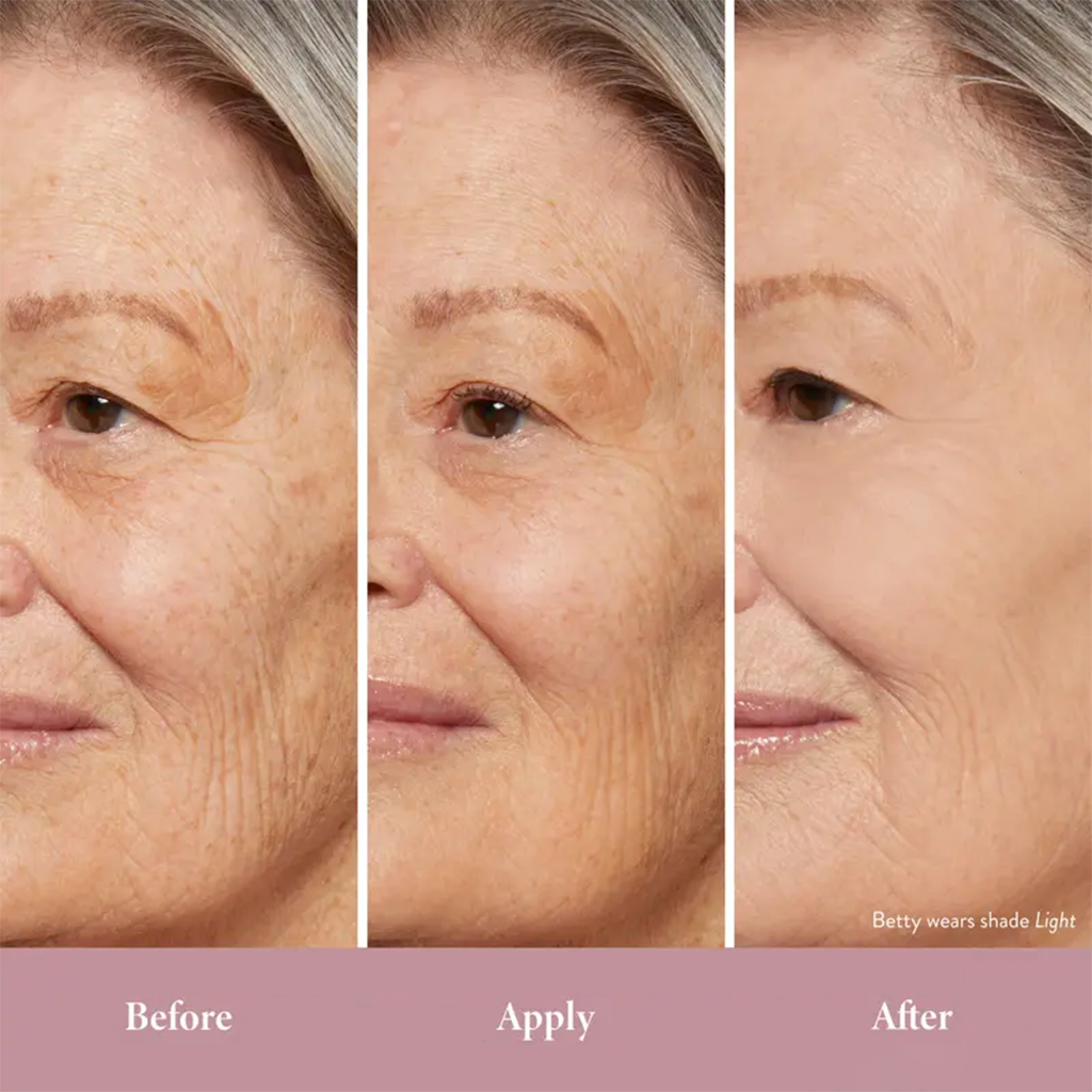 Line Softened Under Eye