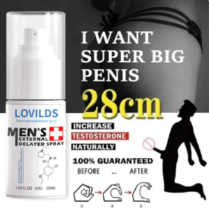 BUY 5 GET 5 FREE🔥🔥 Vitality Spray For Men 🍆 Powerful Erections in Just 3 Minutes! | Powered by LOVILDS™